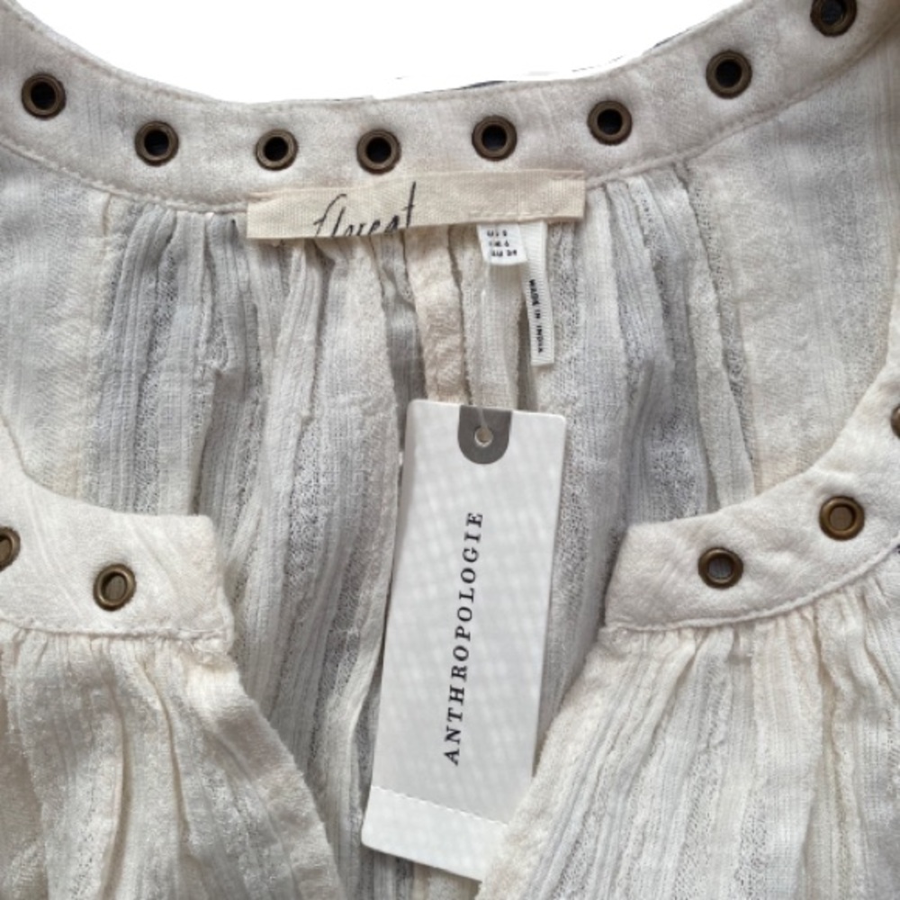 NWT Anthropologie Floreat Split-Neck Swing Tank - Picture 5 of 5